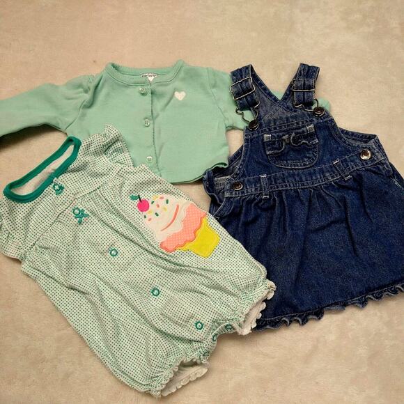 3M Kids Girls Lot - Baby Clothes - Carters / Arizona Jean Co -‎ Value Bundle - Picture 11 of 11